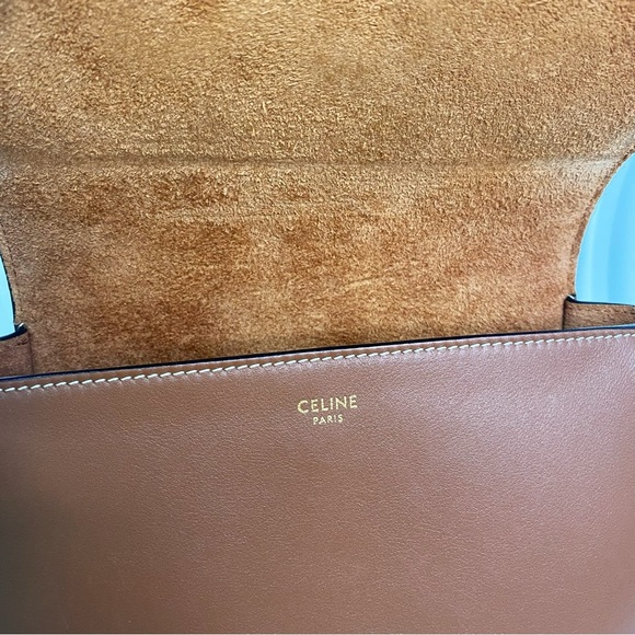 Celine Folco Cuir Triomphe 198263DU3 Shoulder Bag - Picture 8 of 10